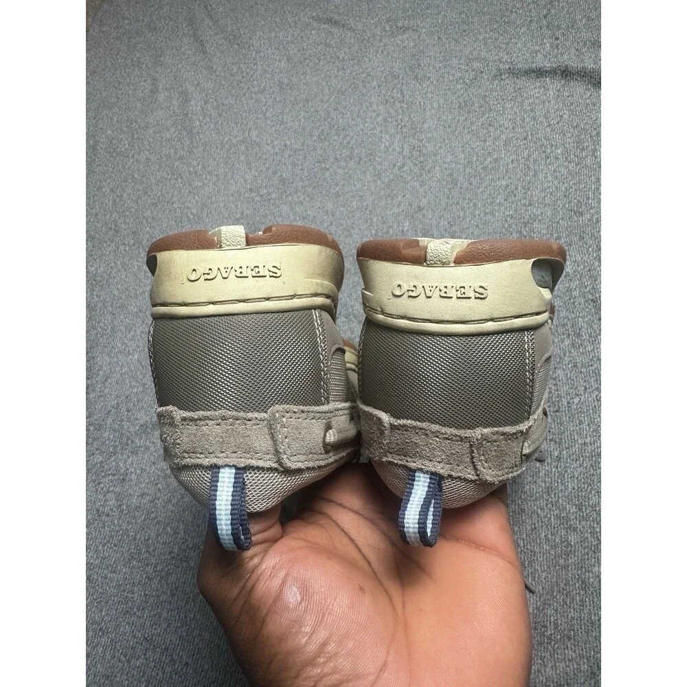Sebago Offshore Catch Nubuck Timber Brown Lace-Up Boat Shoes US 8.5 M
